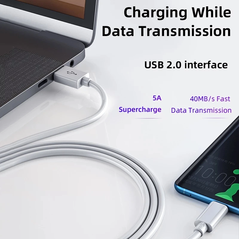 卸売 1M/1.5M 5A 急速充電器 3.0 USB-C タイプC ケーブル iPhone 
