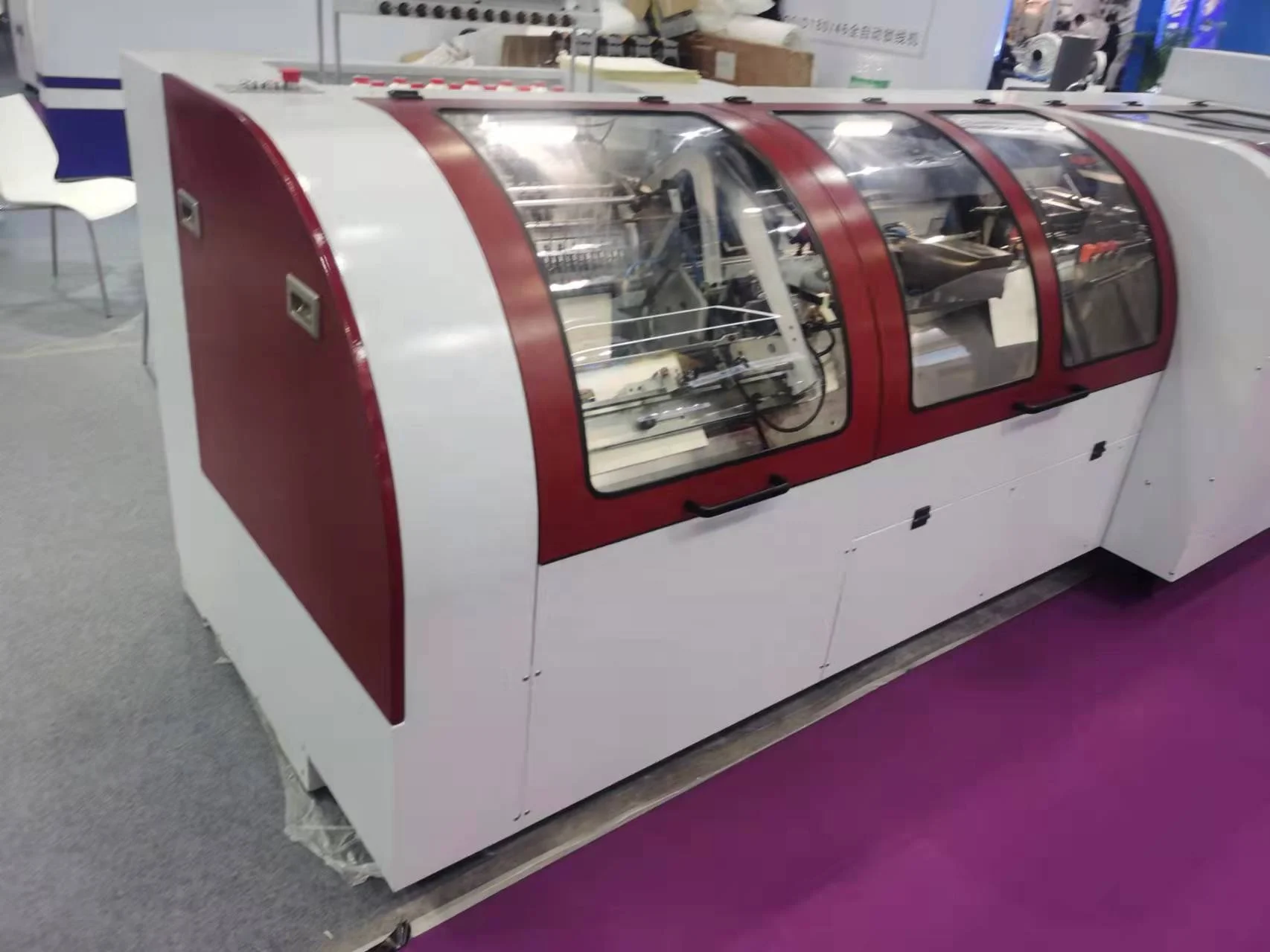 High Speed Digital Thread Book Binding Sewing Machines Books Making Machine Automatic Gathering and Sewing Line