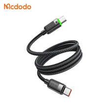 Mcdodo 200/201 Magnetic USB Cable PD Cord 60W 36W 20W Aluminum Alloy Fast Charging Retractable Type-C Cable 1.2m for Ios Android