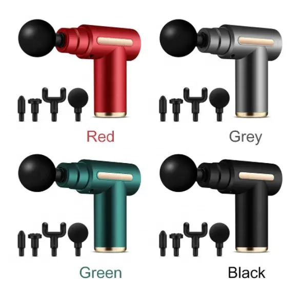 Deep Muscle Mini Massage Gun Convenient Electric Deep Tissue Fascia Brushless Motor Massager Gun