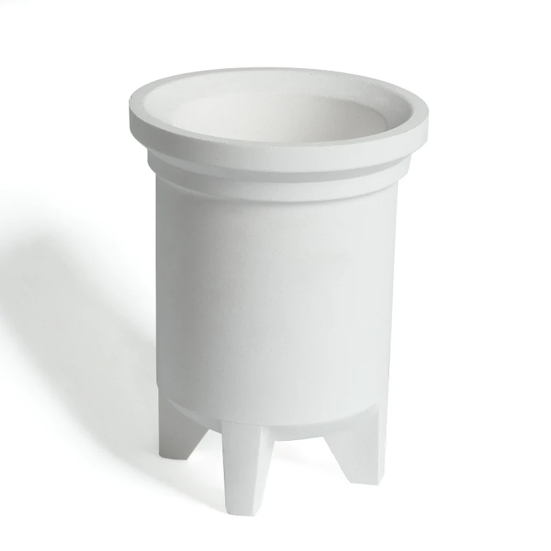 Ceramic Shell for Yasui Vacuum Pressure Casting Machine Yasui K2E/KT17  Ceramic Cover for Casting Crucible Set Ceramic Crucible