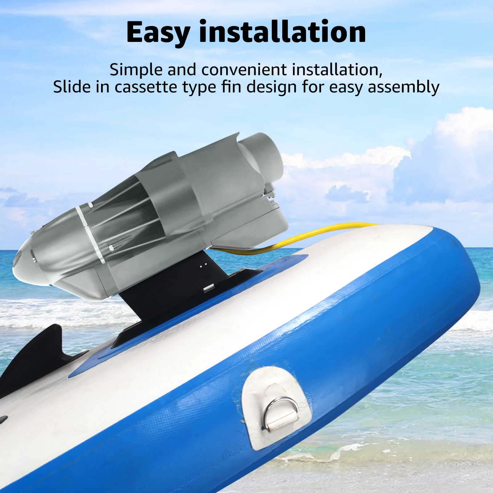 Electric Rudder Motor for Kayaks & SUPs - Remote Control Thruster for ...