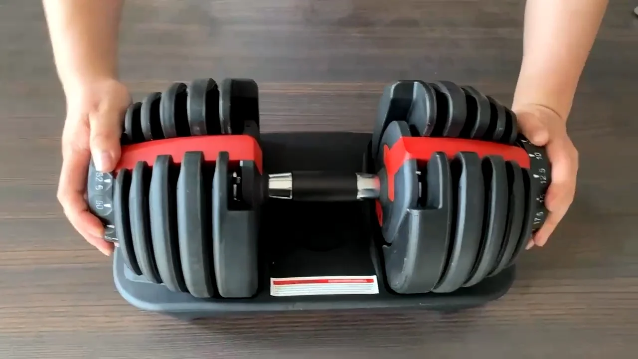 Wholesale High Quality Iron Adjustable Dumbbell Set Cast Iron Dumbbell Adjustable Weights