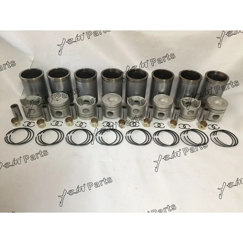RD8 Engine Liner Kit With Piston Rings Liner for Nissan