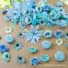 300 fleurs bleues