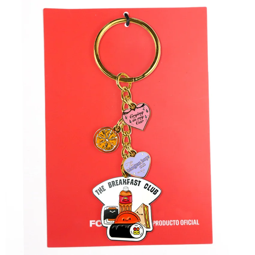 Personalized Custom Metal Keyrings Make Your Company logo Die Cast Metal Key Chains Keychain Maker
