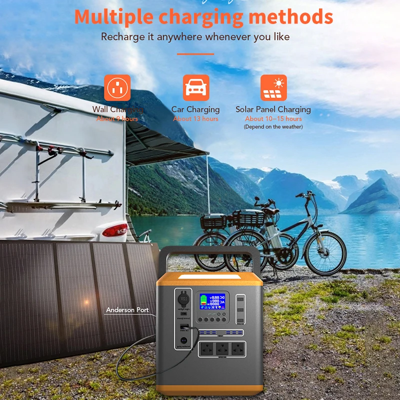 Outdoors 300w Portable Power Bank Generator Portable Back Up Power
