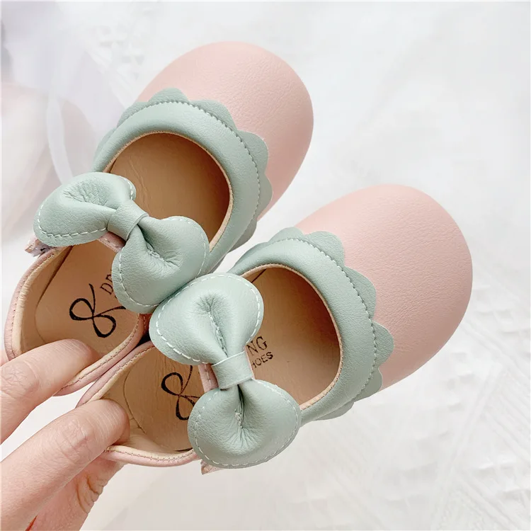 2021 Kids High Quality Children's beach Soft bottom bowknot shoes  MSgx-13