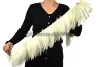 ivory  saddle feather