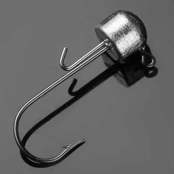 Wholesale 1.6g 2g 3g 4.8g 5.5g Metal Lead Mushroom Head Jig Fishing Hooks for Soft Bait – Soft Lure – view 4