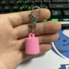Gloss lip gloss keychain-pink