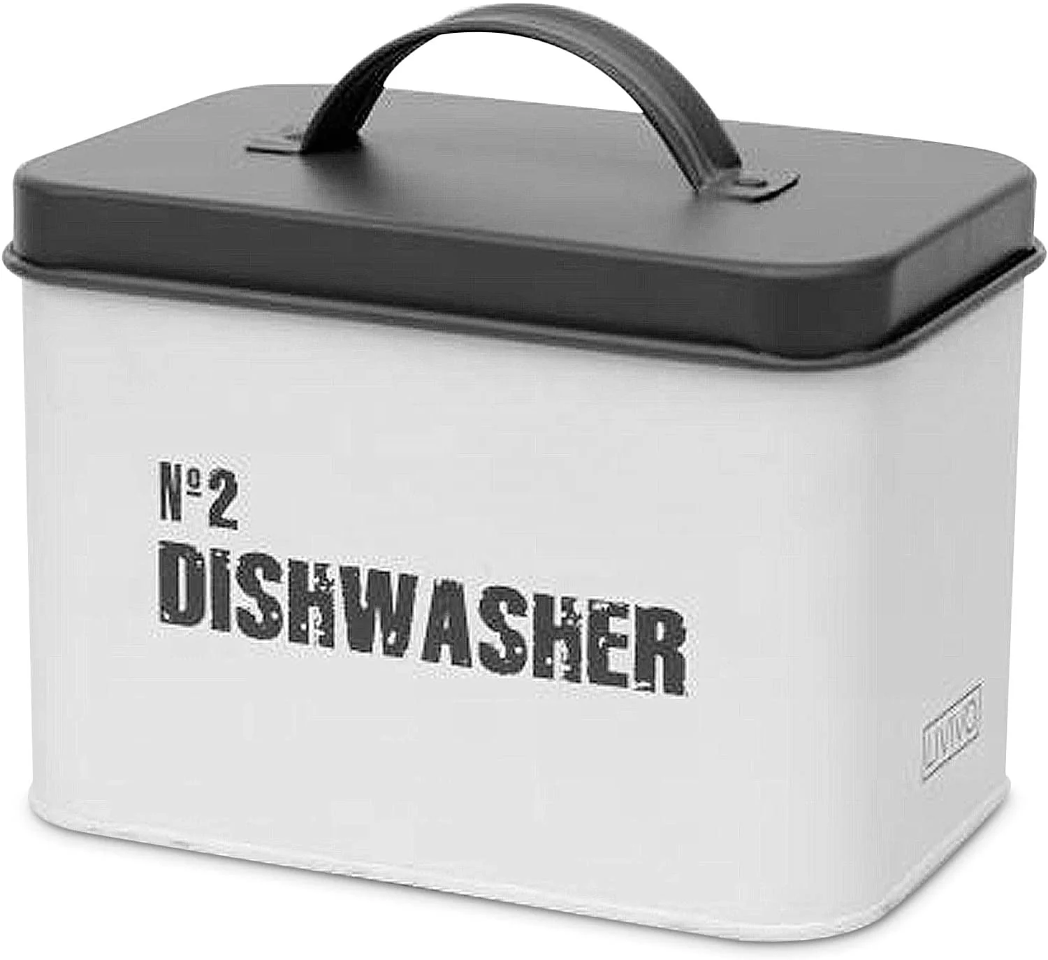 Dishwasher Tablets Storage Container Tin