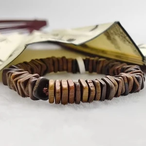 Unusual-shaped Beads, Natural Form Wooden Pieces, Versatile Style, Incense Meditation, Wooden Pearl Bracelet