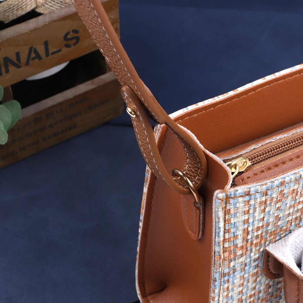 2pcs/pai Bag Strap Pu Leather Bag Handle Adjustable Handle Strap Lady