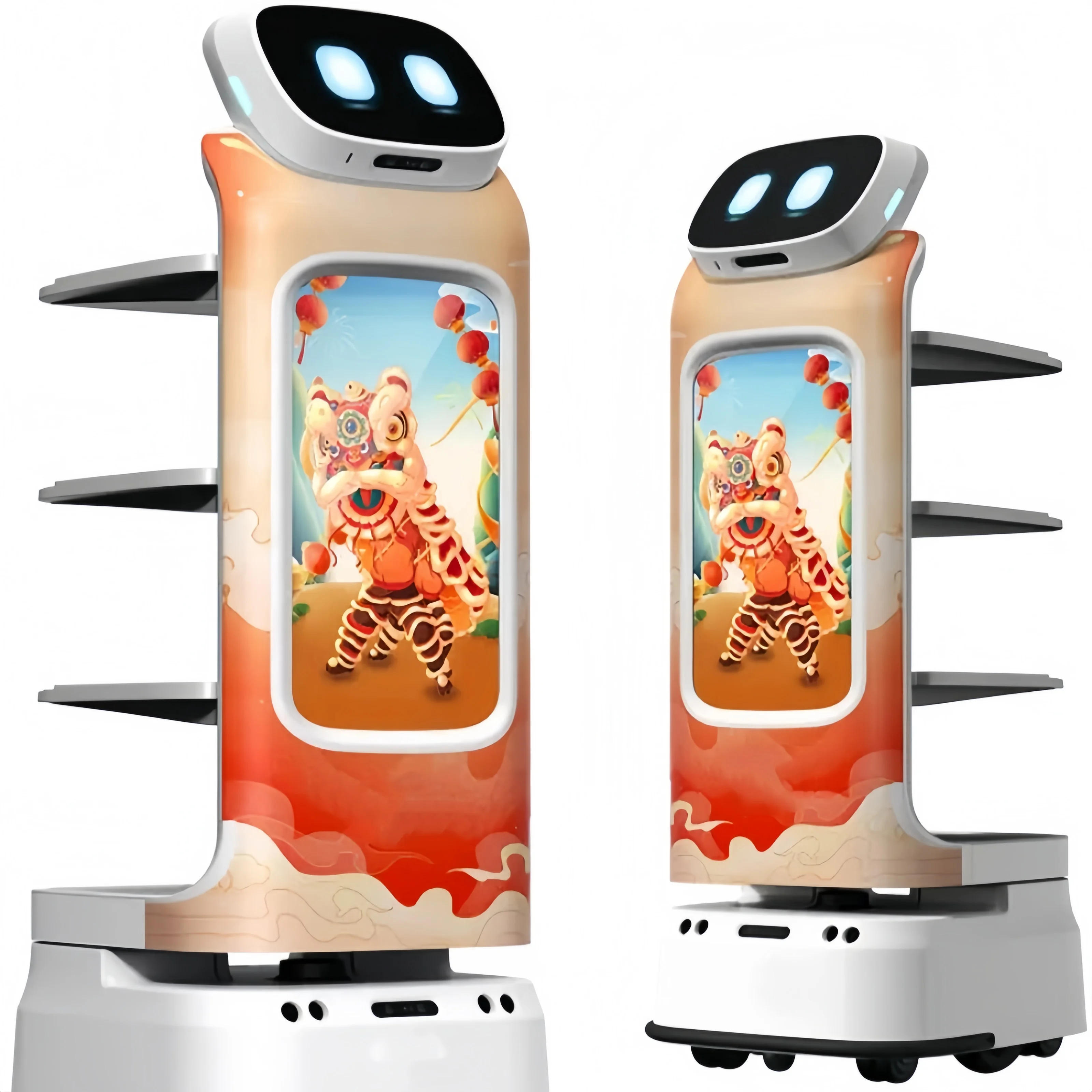 Uwant  Restaurant Robot Waiter Service Waiter Robot for Restaurants Waiter Auto Serving Restaurant Food Delivery Robot