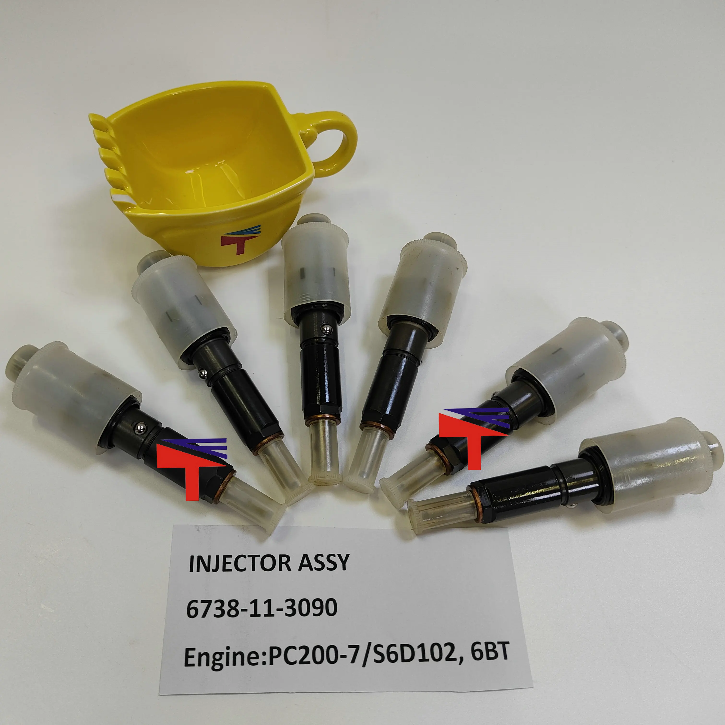 Enjektör ASS'Y 6738-11-3100 6738-11-3090 ekskavatör için PC200-7