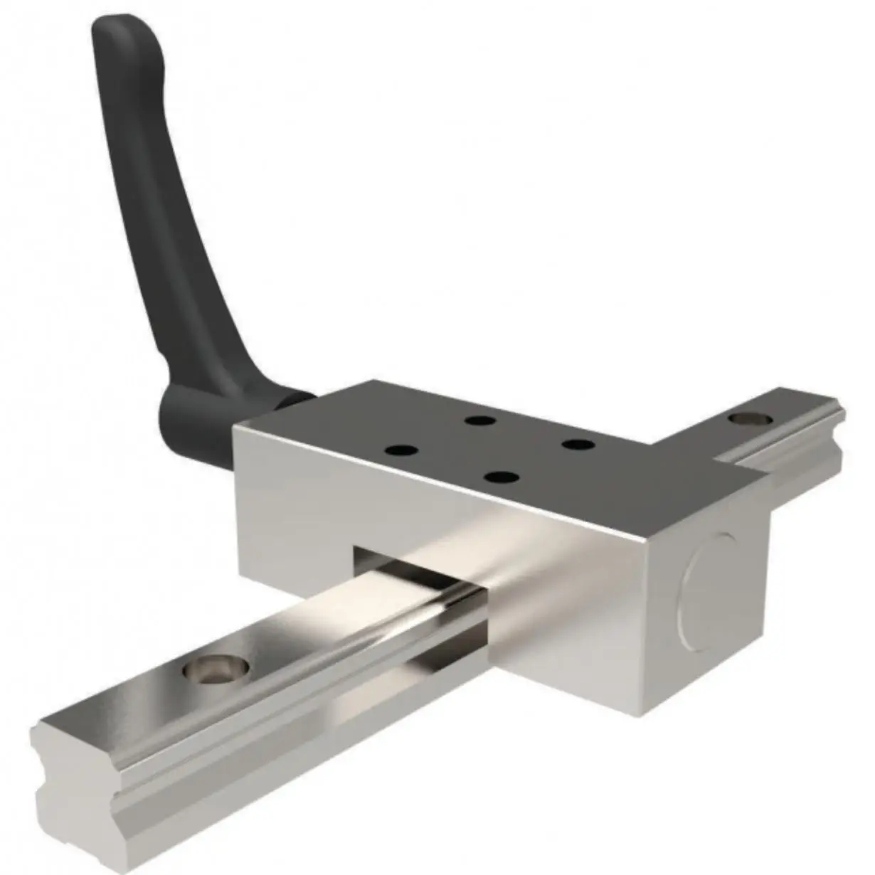 Holding Force 1200n Manual HK 15mm 25mm 30mm Guide Lock HK1501 2501 3001 Nickel Plating Clamping Element for Profile Rails