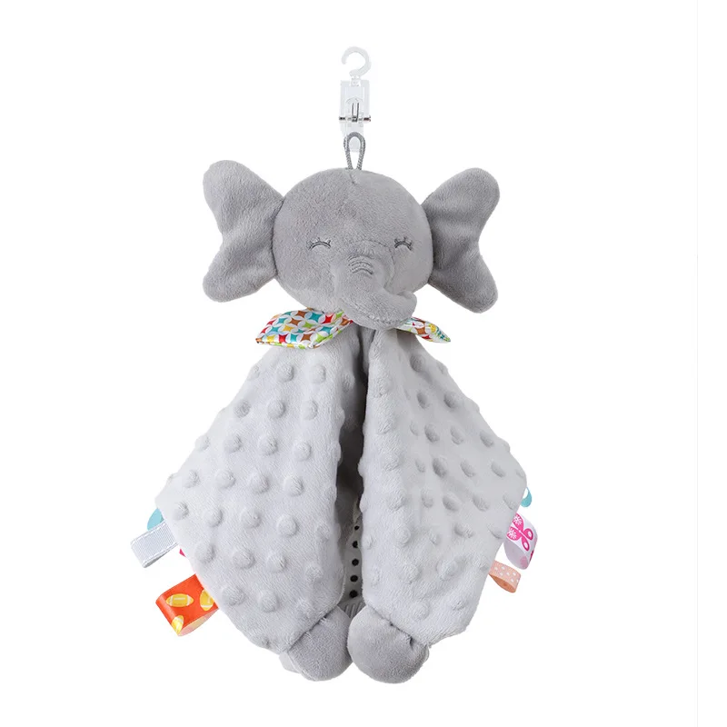 Baby Comforter Blanket Stuffed Animal Newborn Sleeping Snuggle Plush ...