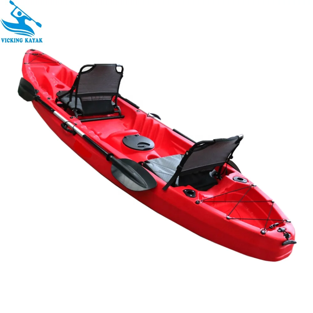 カヤック大好き Plastic Boatカヌーカヤック12ft Tandem Sit On Top Fishing