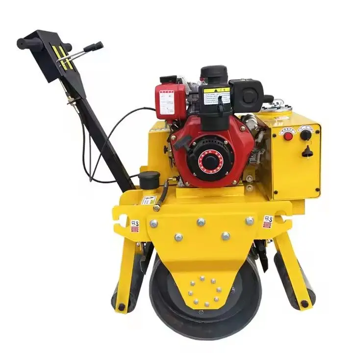 Асфальтовый дорожный каток с Одним Барабаном Вибрационный