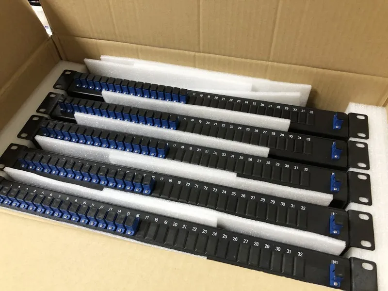 Rack Mounted type Patch Panel OM3/OM4 MPO Cassette 40-100G 24/ 36/48/72 ...