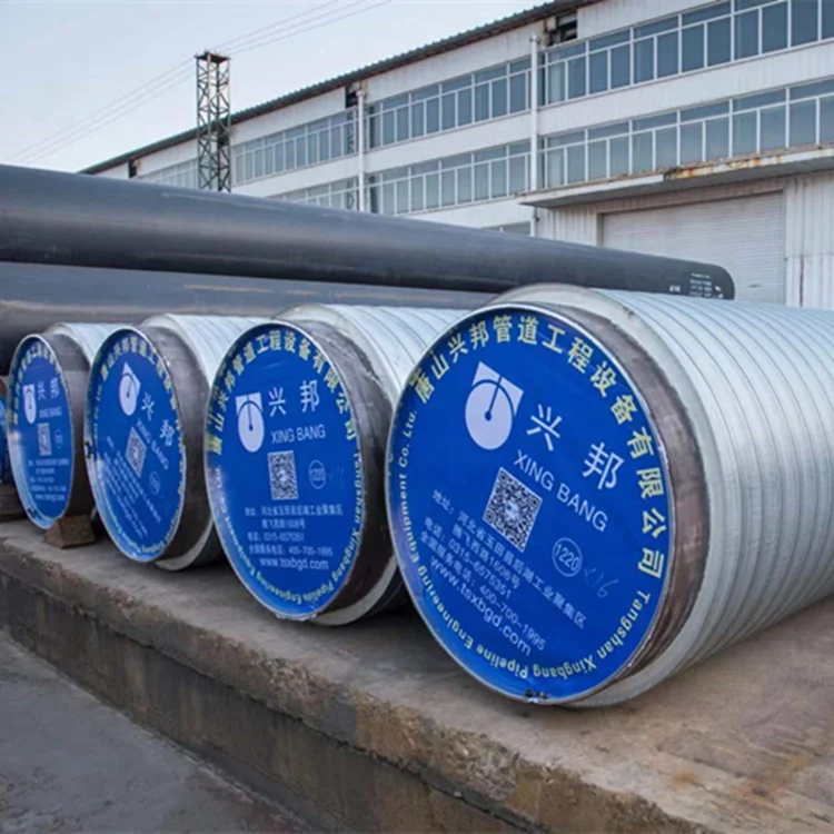 Overhead ASTM API GI Galvanized Iron Sheet Jacket Polyurethane Foam Chilled Water Insulated Pipe for Water Supply