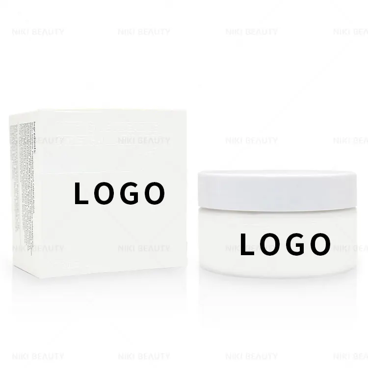 Фирменный логотип 100 г, портативный органический полностью натуральный белый крем против растяжек