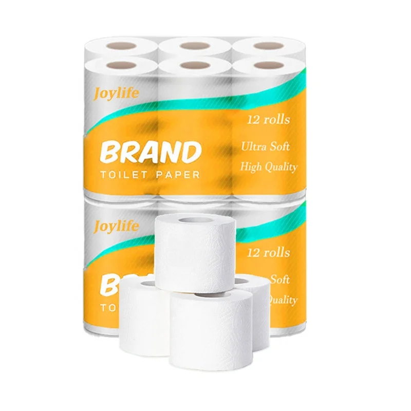 Customized High Quality Recycled Toilet Tissu Paper Bamboo Towel Paper