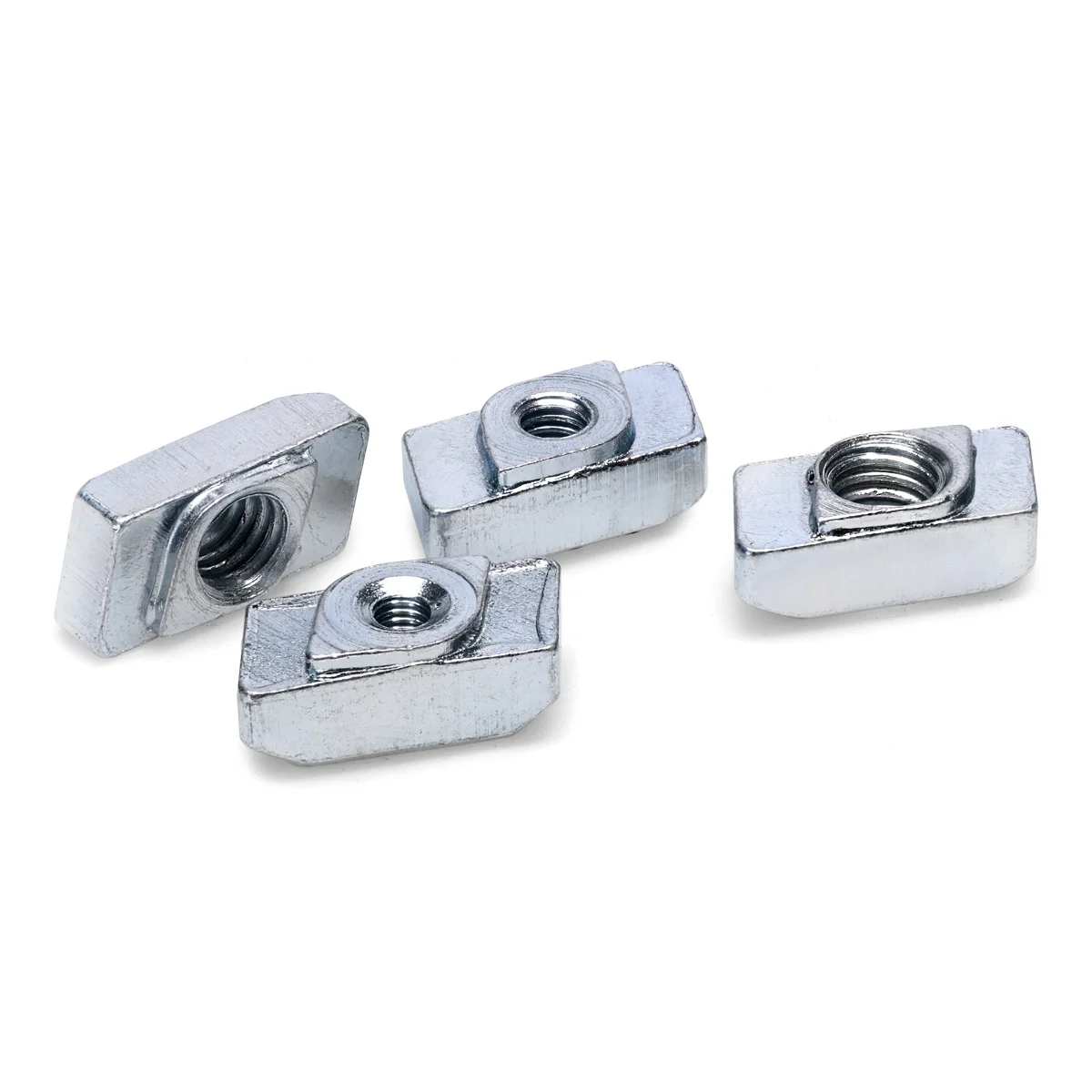 High Hardness Carbon Steel Galvanized 30 Insert Type Slider M3 M4 M5 M8 Nut Diamond T-Type Aluminum Profile Nut