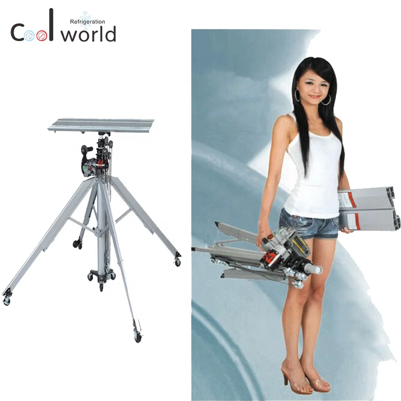 5M Air Conditioning Installation Electric Portable Lifter with Wheel
