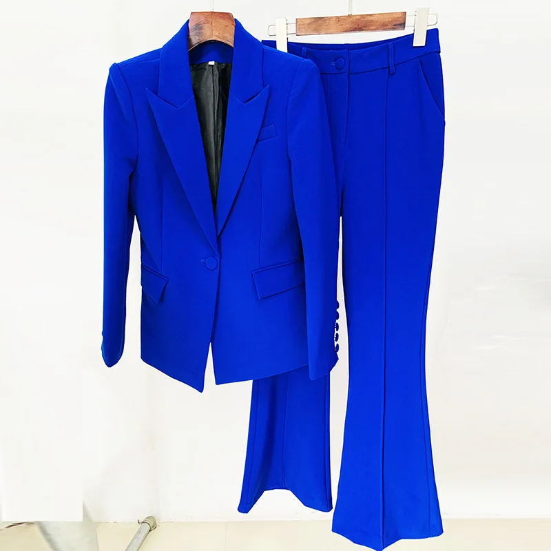 women royal blue dress pants Babyboo Anja Maxi Dress main image 1