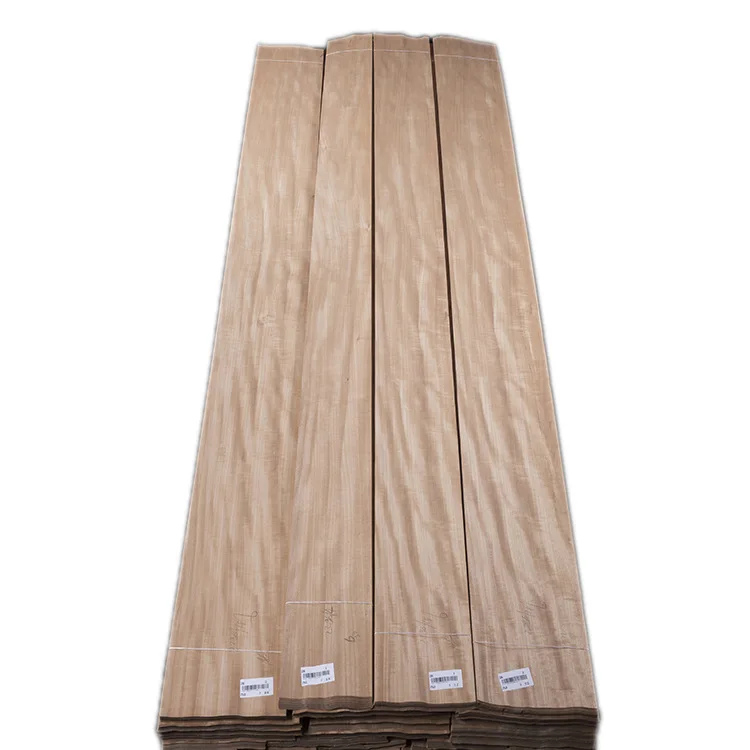 Rotary Cut/rift Cut Furniture Grade Veneer Anigre Wood Veneers 0.15-0 ...