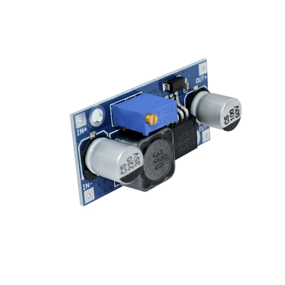 5x Convertisseur DC-DC Abaisseur/élévateur Réglable 3A 30W - Module Step-up/down Tension 0.5-25V Pour Projets électroniques