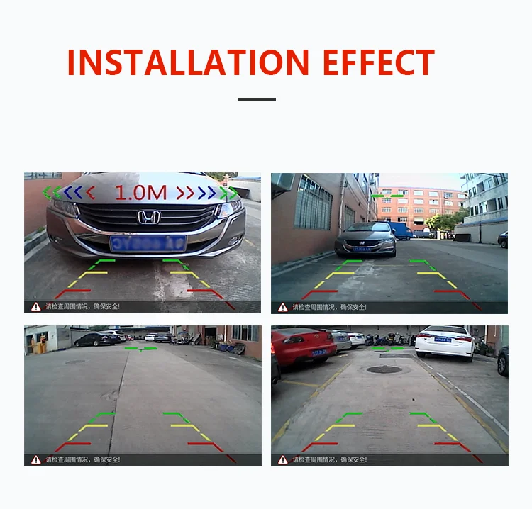 Car Rear View Reverse Backup Parking Camera Radar 2 in 1 Night Vision Waterproof Vehicle Reversing Cameras supplier