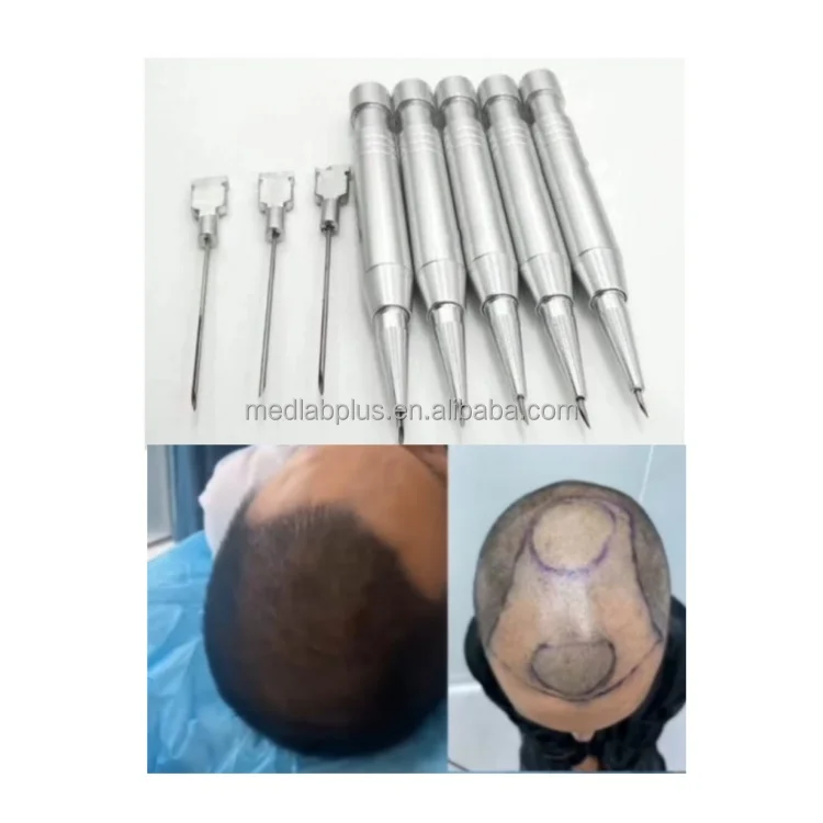 Manual Power Source Follicular Unit Extraction (FUE) Punch Machine Choi Implantor Choi Pen Hair Transplant Instruments