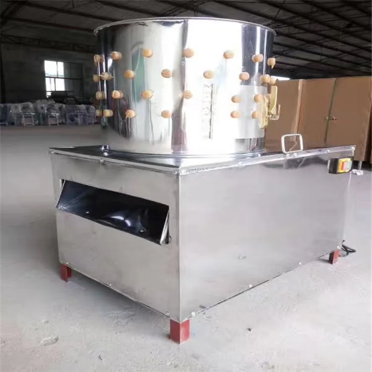 Chicken feather meat removal machine