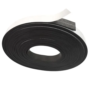 Adhesive rubber magnetic tape