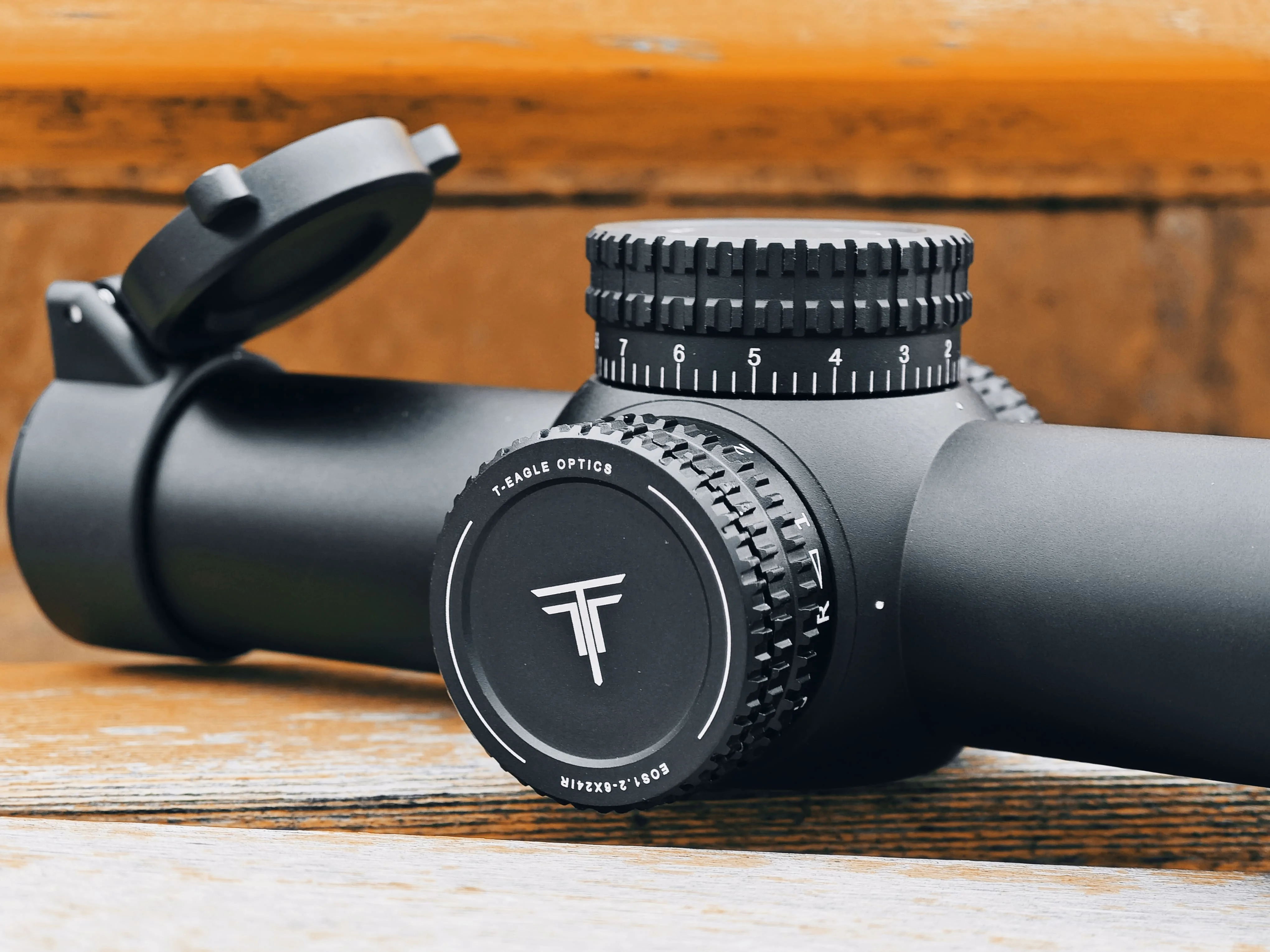 T-EAGLE EOS 1.2-6X24IR DE スコープ T-EAGLE EOS 1.2-6X24 IR SFP LPVO Riflescope