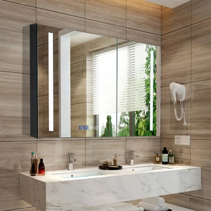 Modern Design Medicine Smart Wall Mirror With Motion Sensor Switch Led