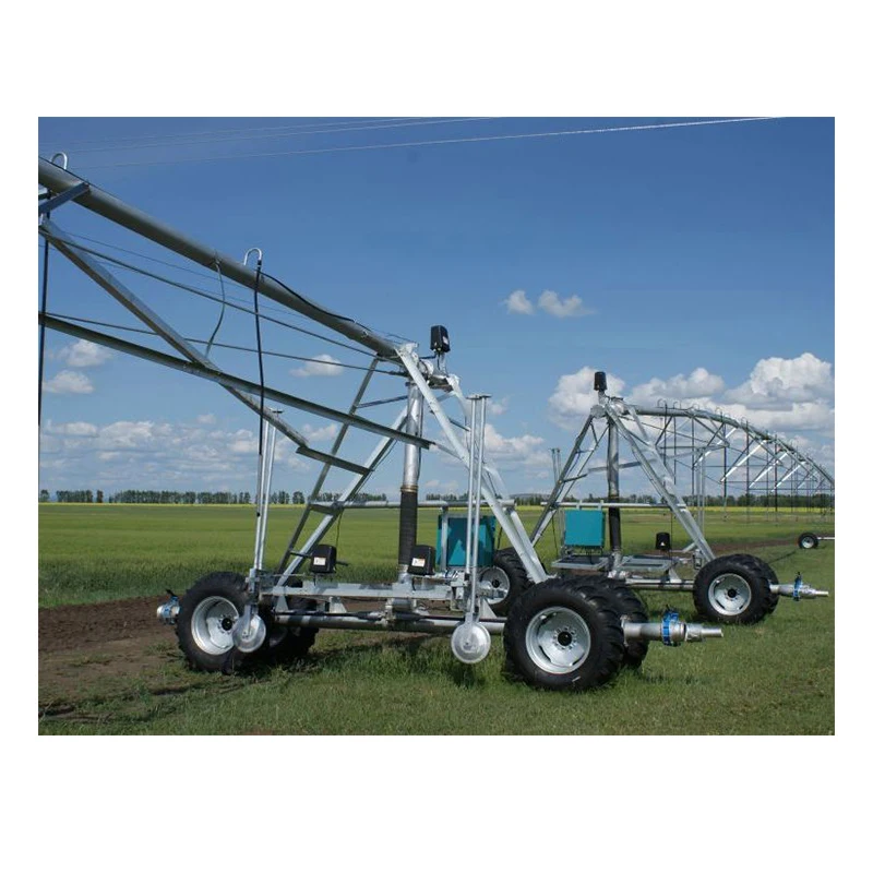 Electric Lateral Move Linear Center Pivot Agricultural Irrigation System Ideal for Small Farms in Africa South America Asia