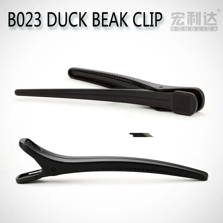 Brand Direct Sales Custom Black Duckbill Flat Hair Clip Fashionable Personalized Hair Pins for Long Short Hair Made Durable