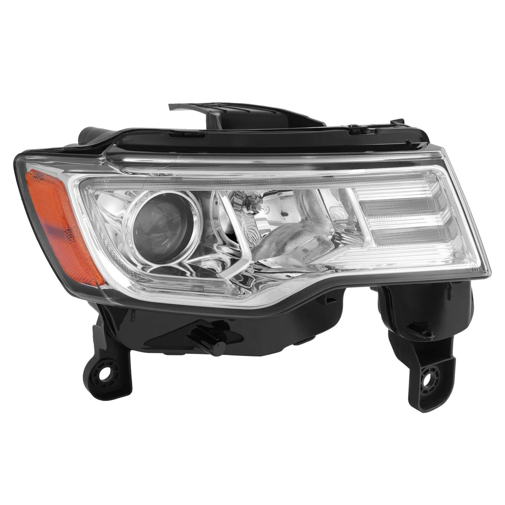 High Quality Modified LED DRL Headlight Assembly Auto Front Lamp for Jeep Grand Cherokee 2017-2020