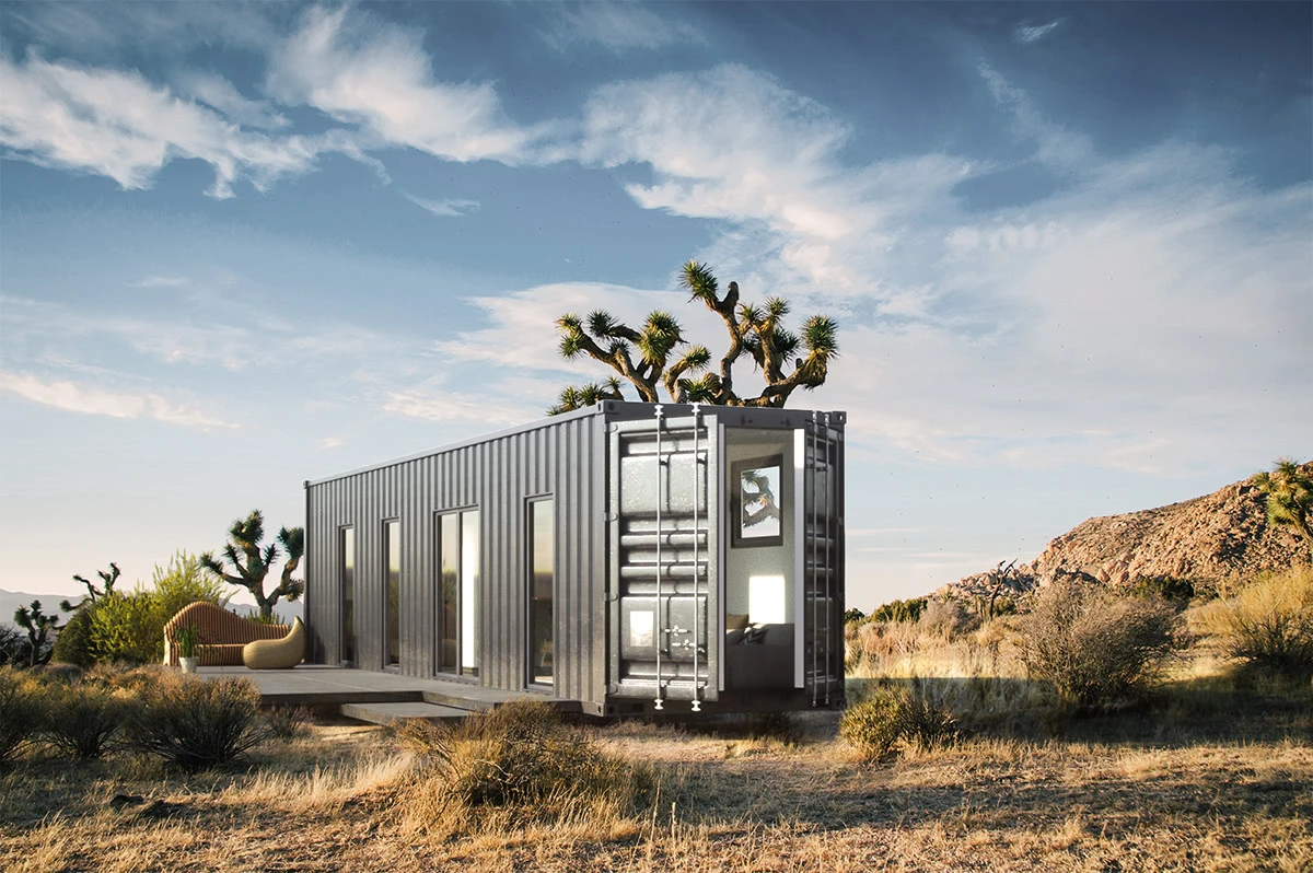 Prefabricated Modern  Shipping Container Homes Off Grid Dwelling Movable Living Container Houses