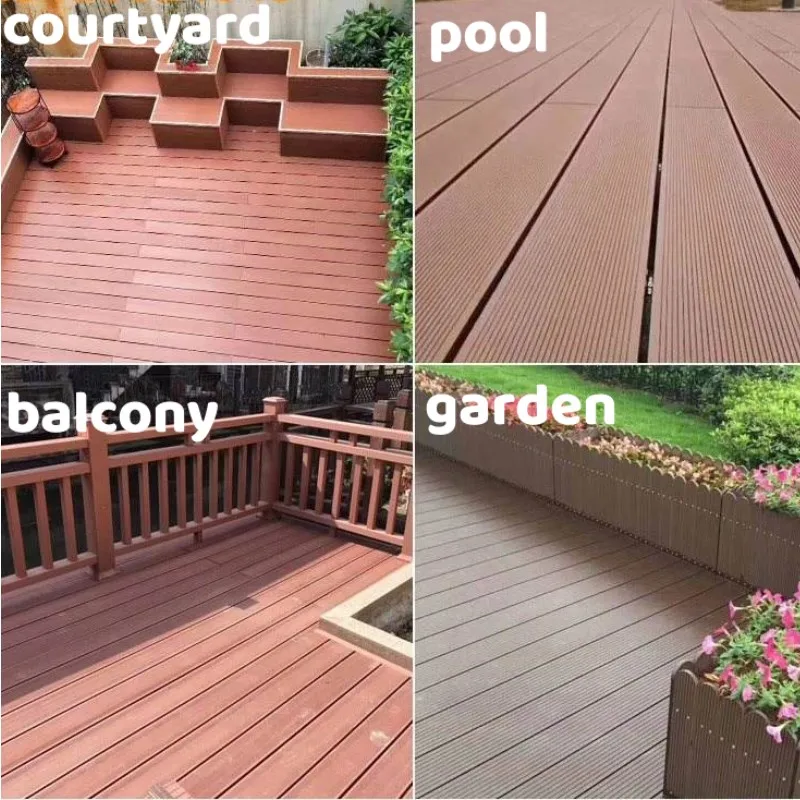 Tercel High Quality Waterproof Wpc Decking Floor Wood Plastic Composite ...