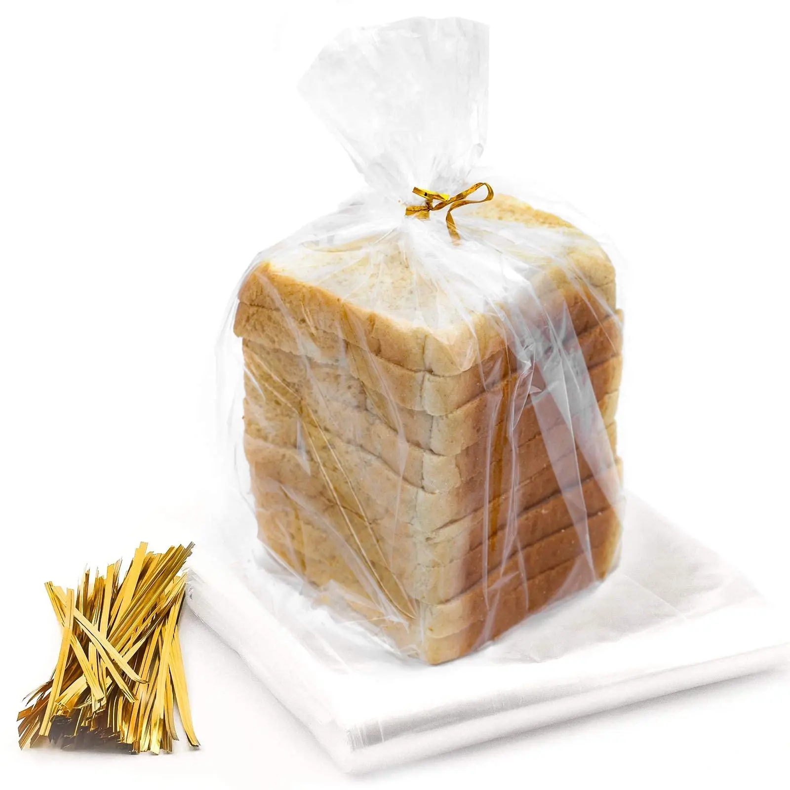 Customized Printed Plastic Bread Packaging Bag Bakery Bag Bread Plastic