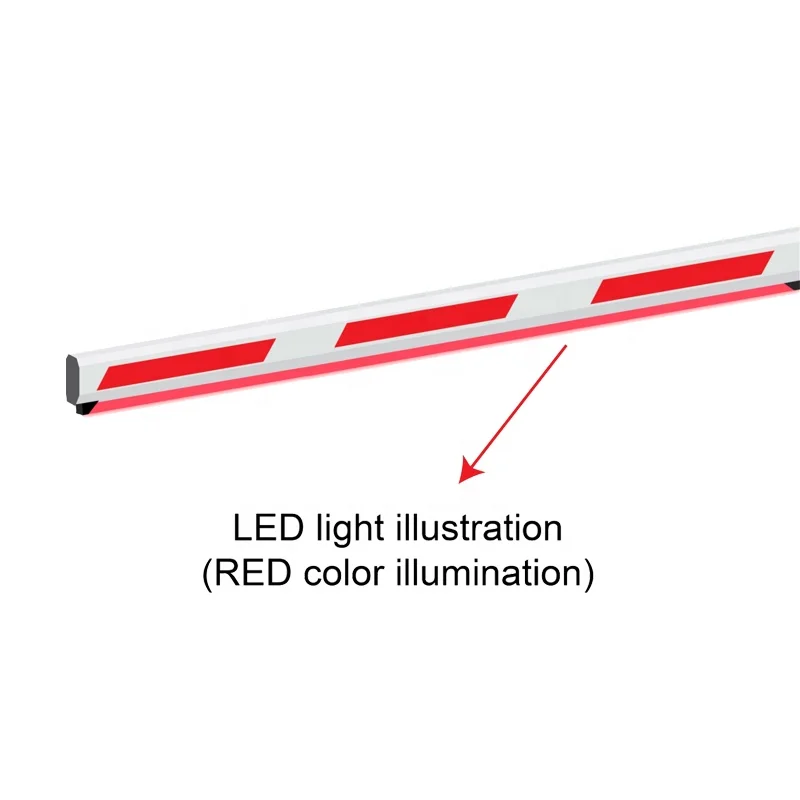 Replacement Barrier LED Arms for Automatic Toll Parking Barrier