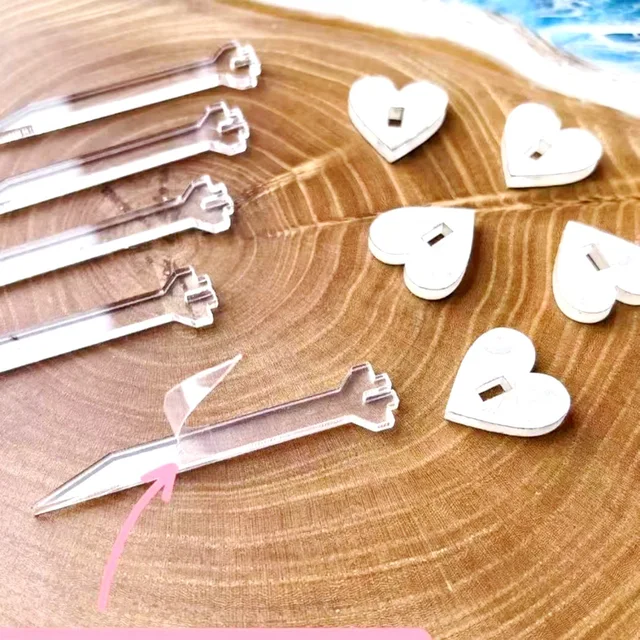 Ins wind acrylic cake decoration fixing tool acrylic multi-functional fixing bow cake topper