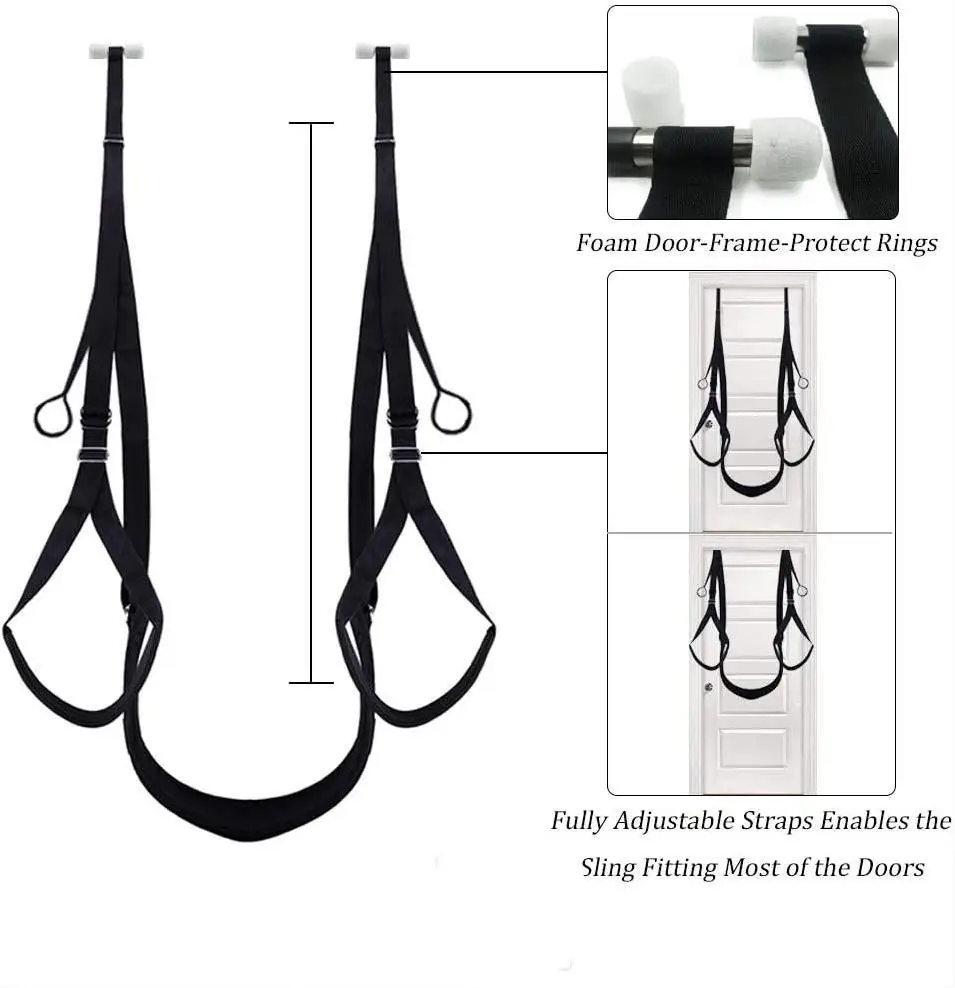 Door Swing Adult Sex Toy Bondage Hanging Bed Restraint Modern Couples Love Game Sex Erotic Toys Door Hanging Swing