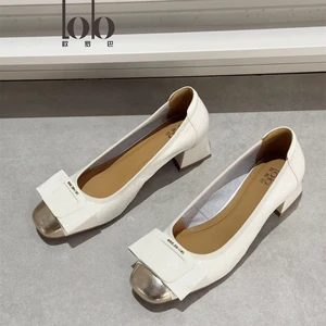 ODM Women's Soft Boat Shoes Slip-On Heels Casual Slide-In Fashion Summer Trend Footwear