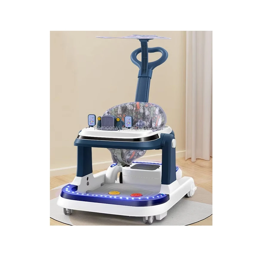 Height Adjustable Multi-functional Baby Electric Walker / Electric Baby Walker with Remote Control